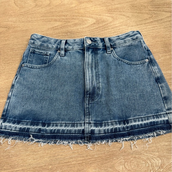 PacSun Dresses & Skirts - Pacsun denim jean skirt size 25